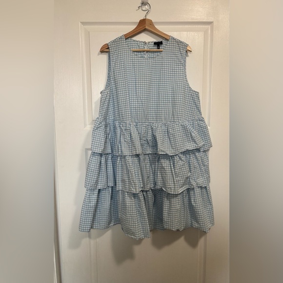 WHO WHAT WEAR Gingham Dress - Picture 4 of 7